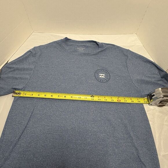 Billabong Men's Short Sleeve Surf Shirt UVA/UVB Protection, Size Large, Blue - Picture 6 of 7